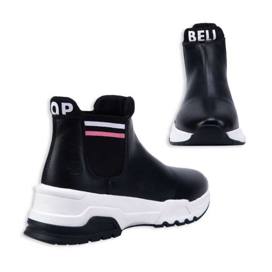 Black High Top Sneakers for Women Belinda Peregrin P822