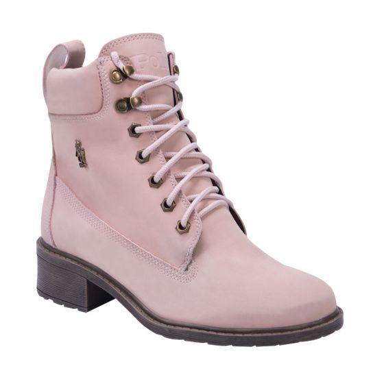 Botas Militares Rosa Unisex Hpc Polo 4360 - Conceptos