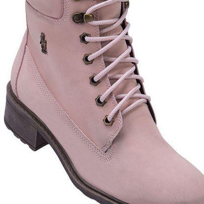 Botas Militares Rosa Unisex Hpc Polo 4360 - Conceptos