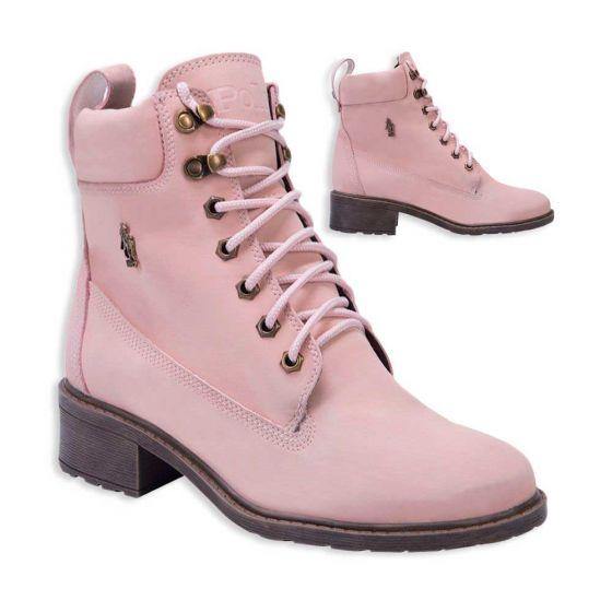 Botas Militares Rosa Unisex Hpc Polo 4360. 801.99 Conceptos