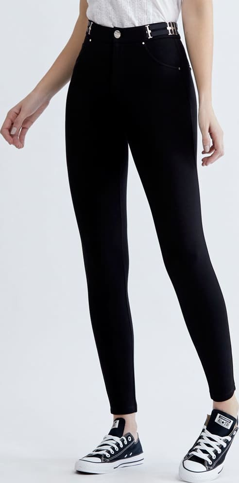 Leggings Casual Cintura Alta