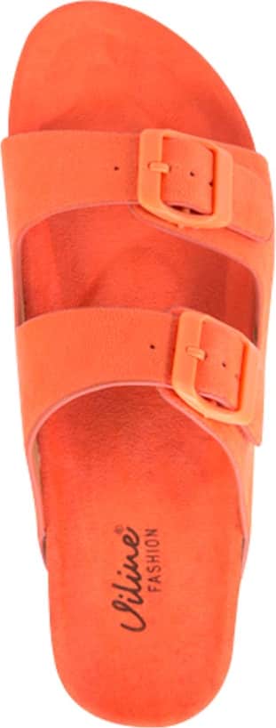 Sandalia Plana Altura Media Combinada