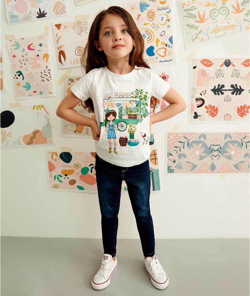 ROPA CASUAL PLAYERA HOLLY LAND KIDS 9347