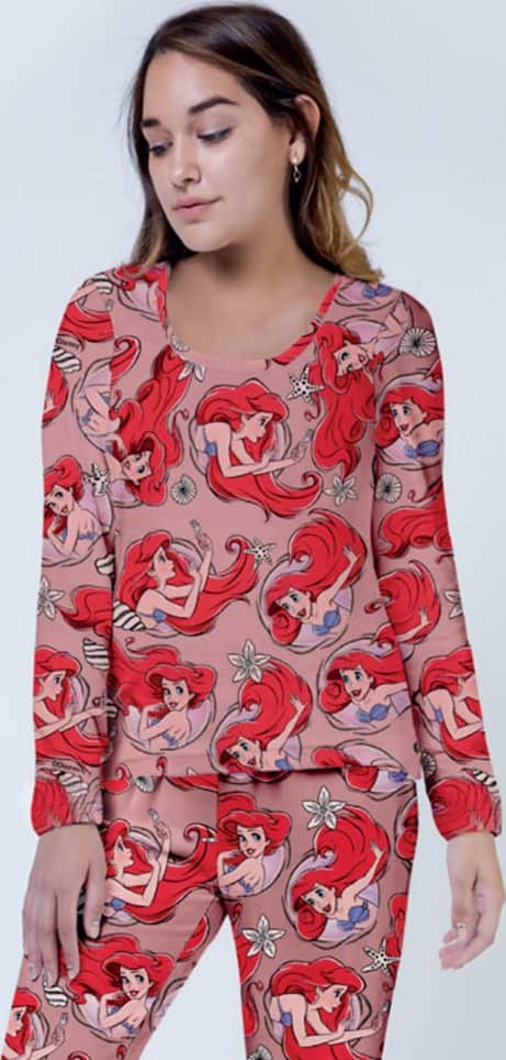 KIT ROPA PARA DORMIR PIJAMA PRINCESAS 9017