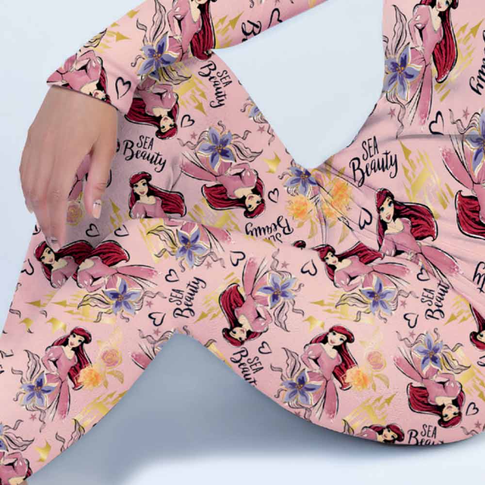 KIT ROPA PARA DORMIR PIJAMA PRINCESAS 9017