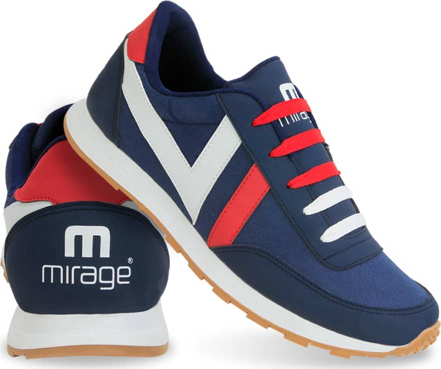 Tenis casual urbano caballero azul marino Mirage modelo 517