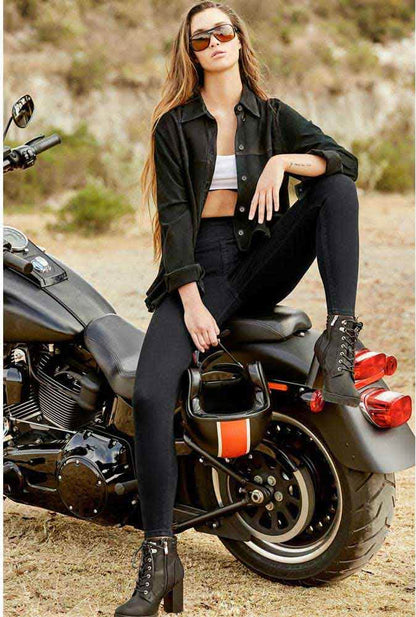 Jeggings Super Skinny Cintura Alta