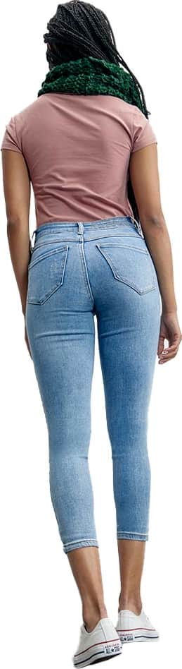 JEANS SÚPER SKINNY CINTURA REGULAR