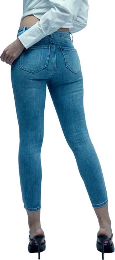 JEANS SÚPER SKINNY CINTURA REGULAR