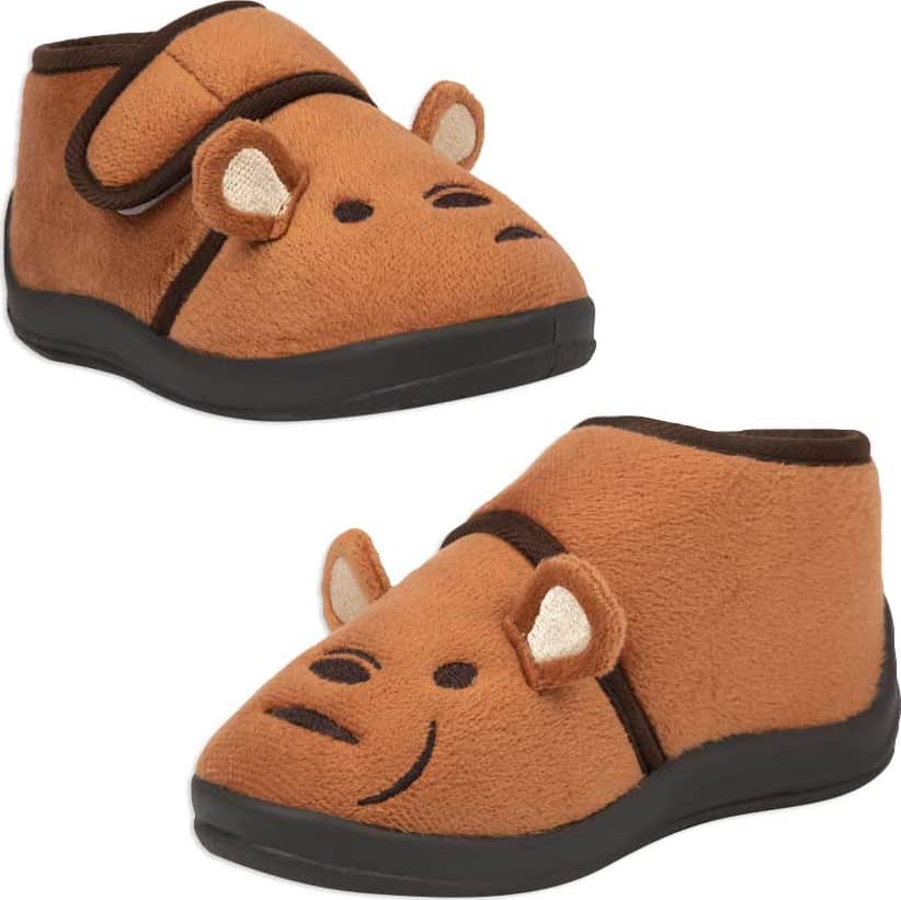 Pantufla  Bota Peluche Oso