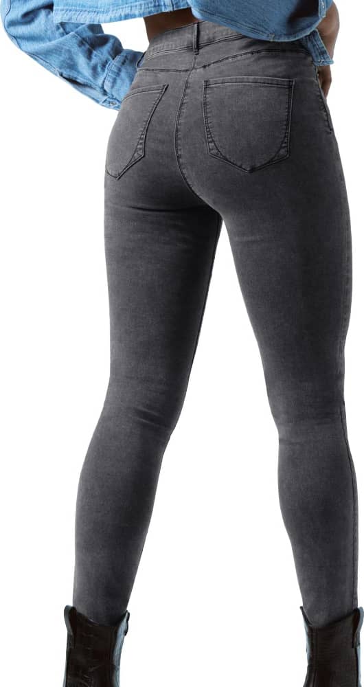 JEANS SÚPER SKINNY CINTURA ALTA