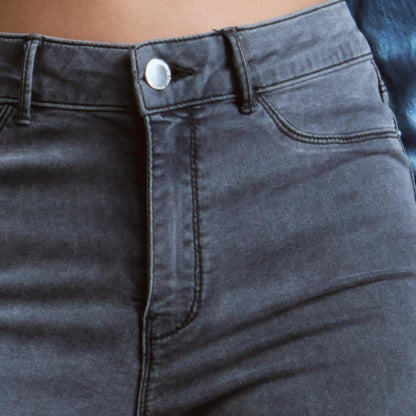 JEANS SÚPER SKINNY CINTURA ALTA