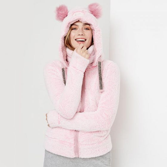 CHAMARRA CASUAL HOLLY LAND LAND PIGY ~ DAMA Rosa