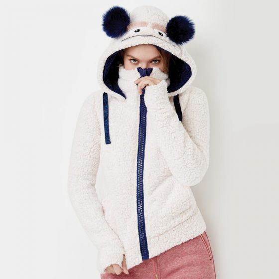 CHAMARRA CASUAL HOLLY LAND LAND ZIPY ~ DAMA Rosa