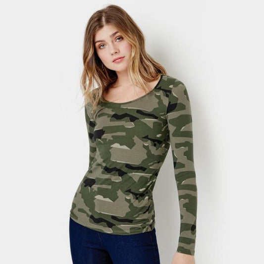 PLAYERA CASUAL HOLLY LAND LAND 3135 ~ DAMA Verde